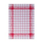 Torchon en coton rouge 60 x 80 Torchon en coton rouge 60 x 80
