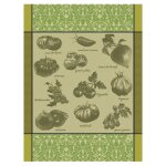 Torchon en coton vert 60 x 80 Torchon en coton vert 60 x 80