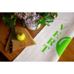 Torchon en coton - vert pomme