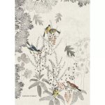 Torchon lav� lin & coton beige 50x70 cm