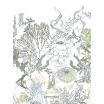 Torchon lav lin & coton blanc 50x70 cm