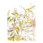 Torchon lav� lin & coton multicolore 50x70 cm