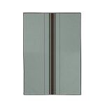Torchon en lin vert de gris 50x70