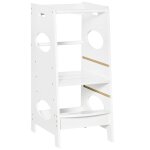 Tour d'apprentissage hauteur rglable mdf blanc
