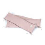 Tour de lit bb en couleur rose pour berceau 55x70 cm