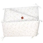 Tour de lit universel et dhoussable beige