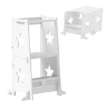 Tour d'observation enfant structure trap�zo�dale design 2 en 1 blanc