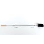 Option tournebroche inox