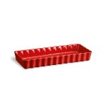 Tourtière rectangle 36 cm rouge en céramique Tourtière rectangle 36 cm rouge en céramique