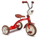 Tricycle rétro en métal rouge 10283 Tricycle rétro en métal rouge 10283