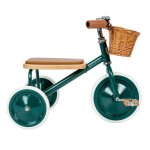 Tricycle vintage en mtal vert