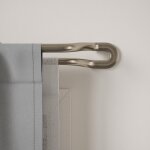Tringle double extensible de 107 à 305cm pour rideaux occultants d19mm Tringle double extensible de 107 à 305cm pour rideaux occultants d19mm