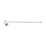 Tringle de porte pivotante 60  100 cm - blanc