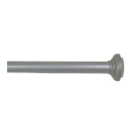 Tringle  rideau entre 2 murs 20 140  250cm - nickel