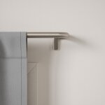 Tringle à rideaux d25mm extensible argenté, 76 - 213cm Tringle à rideaux d25mm extensible argenté, 76 - 213cm