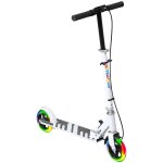Trottinette enfants 3  8 ans pliable roues lumineuses blanc