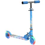 Trottinette pliable roues repose - pied led frein guidon rglable