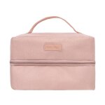 Trousse de maquillage polyester rose