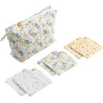 Trousse de toilette + 6 carrs ponge promenons - nous