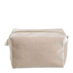 Trousse de toilette rectangulaire grand modle cru