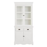 Vaisselier 4 portes, 2 tiroirs blanc Vaisselier 4 portes, 2 tiroirs blanc