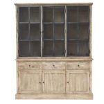 Vaisselier en bois marron 175 cm Vaisselier en bois marron 175 cm