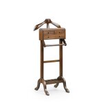Valet de chambre en bois marron