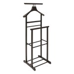 Valet de chambre bois noir 36 x 47