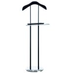 Valet de chambre avec cintre en métal noir Valet de chambre avec cintre en métal noir
