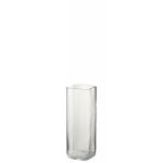 Vase carré transparent h32cm Vase carré transparent h32cm