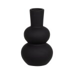 Vase en dolomite noire h12