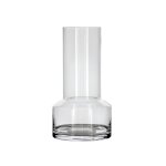 Vase en verre transparent Vase en verre transparent