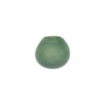 Vase vert en verre 11xh9cm