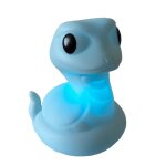 Veilleuse petit serpent bleu  dfilement de couleurs