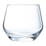 Verre  eau forme basse 35cl - lot de 6