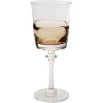 Verre à vin en verre ambré - lot de 4 Verre à vin en verre ambré - lot de 4