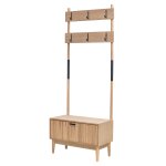 Vestiaire d'entr�e en bois massif