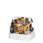 Village de nol miniature usine de cadeau h14