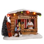 Village de noël miniature étal de bratwurst h10 Village de noël miniature étal de bratwurst h10