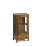 Vitrine en bois marron h 100 cm Vitrine en bois marron h 100 cm