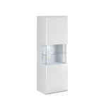 Vitrine murale 1 porte avec led blanche Vitrine murale 1 porte avec led blanche