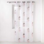 Voilage blanc polyester 140x240cm