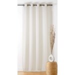 Voilage grande largeur ivoire boucline 290x240cm