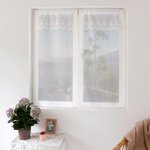 Voilage polyester blanc 60 x 90