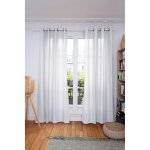 Voilage thermique oeillet blanc mc720 140x240