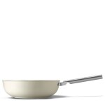 Wok 30cm crème smeg Wok 30cm crème smeg