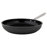 Wok anti - adhsif en aluminium recycl. d28 cm