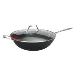 Wok en fonte noir 32cm Wok en fonte noir 32cm