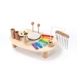 Xylophone et tambour en bois pour enfants
