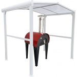Abri de barbecue 2x2m toit 2 pans Abri de barbecue 2x2m toit 2 pans